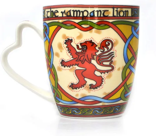 Miniatura 2 de Clara Craft - Taza de león rampante de Royal Tara Scotland de Clara Craft Royal Tara