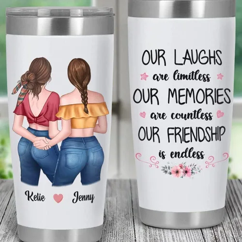 Miniatura 28 de Vaso personalizado con texto en inglés "I Love You To The Beach And Back", taza de café, taza de camping, vaso de vino, vaso delgado, regalos para 22