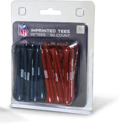 Miniatura 24 de Team Golf NFL Paquete de 50 Tees de Golf para Adultos-Unisex