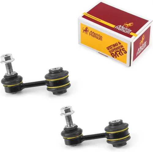 Miniatura 80 de Metrix Premium Chassis Parts - Kit de 2 eslabones estabilizadores de barra estabilizadora trasera para Buick Allure 05-09, Pontiac Grand Prix 97-08