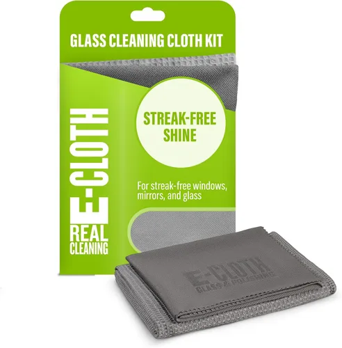 Miniatura 19 de E-Cloth Kit de paño de limpieza de microfibra para ventanas, espejos, automóviles, lentes, lentes y más, limpieza sin rayas, lavable a máquina