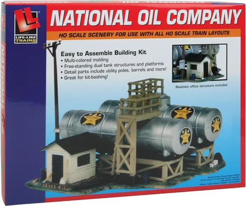 Miniatura 2 de Life-Like Trains Kits de construcción a escala HO - National Oil Company