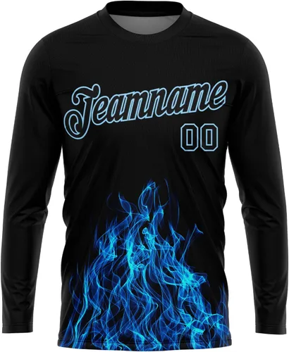 Miniatura 73 de Camisetas de manga larga para hombre, diseño de hip hop, estampado gráfico, informal, manga larga, graffiti, teñido anudado, camiseta