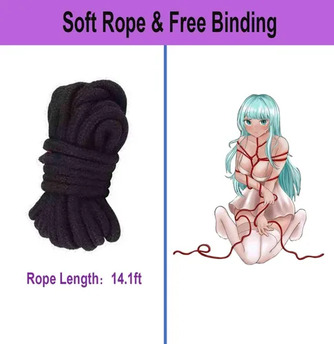 Miniatura 5 de Bed Bonage - Correas de cama para adultos sexuales, correas de cama de tamaño King, amarres sexuales debajo del colchón para parejas y adultos, kit