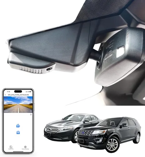 Miniatura 11 de mangoal Cámara de tablero 4K personalizada para Ford Taurus 2013-2019, Base XLT ST_Line Limited Timberline Platinum King Ran (modelo A), video UHD