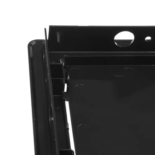 Miniatura 6 de Panel de acceso de plástico negro de 6" x 6". Panel de puerta de conducto de servicio. Panel de acceso de pared para fontanería, electricidad