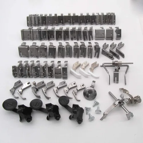 Miniatura 2 de CKPSMS Brand-73PCS - Pies prensatelas y tornillos compatibles con/reemplazo para JUKI Brand DDL-5550, DDL-8500, DDL-9000, TL98E, TL-98Q, TL-2010Q