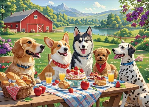 Miniatura 16 de Rompecabezas para adultos de 1000 piezas – Rompecabezas coloridos con temática de río de bosque fantástico, divertido juego familiar, desafiante