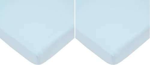 Miniatura 29 de TL Care Sábana bajera ajustable para cuna de 24 x 38 pulgadas, suave, transpirable, neutro, 100% algodón, sábana portátil, alfabeto, para niños