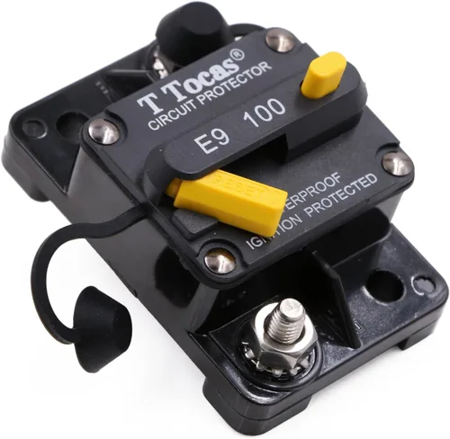 Miniatura 10 de E69 Interruptor de circuito de 10 A T3 con restablecimiento manual Mini de montaje en superficie IP66 Interruptor conmutable de 10 A