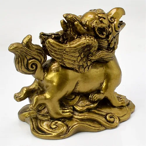 Miniatura 5 de Feng Shui Garuda Amuleto Fuerte Poderoso Magia Religiosa Bestia Sagrada Estatua de Resina Hogar Escritorio