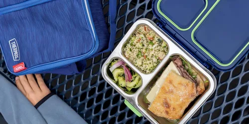 Miniatura 5 de THERMOS Kit de almuerzo para almacenamiento de alimentos Freestyle para niños, azul marino