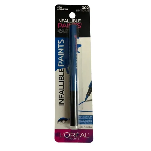 Miniatura 5 de L'Oreal Paris Cosmetics Infallible Paints Delineador de ojos, Azul Electric