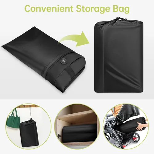 Miniatura 5 de YOREPEK Bolsa de viaje para asiento de automóvil infantil compatible con todos los asientos y bases de automóvil Nuna Pipa o Chicco KeyFit 30