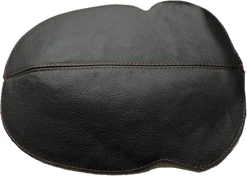 Funda de repuesto de cuero genuino para consola central y reposabrazos en puntada roja para Ford Mustang GT 2015-2019 (fabricado en Estados Unidos)
