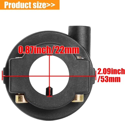 Miniatura 2 de 2 unidades de carcasa de cable del acelerador para manillar de 7/8 pulgadas 0.866 in 49 cc 50 cc 70 cc 90 cc 110 cc 125 cc 140 cc 150 cc 200 cc 250