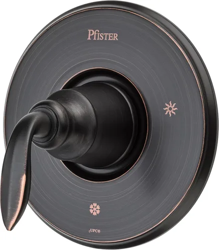 Pfister R89-1CBY Avalon - Válvula de ducha y bañera con una sola manija, bronce toscano