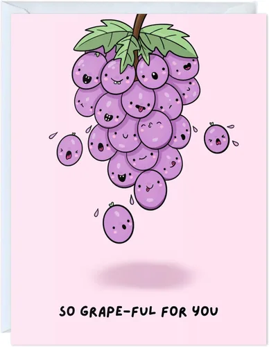 Miniatura 26 de Bonita tarjeta de felicitaciones – Tarjeta de felicitación con juegos de palabras de Aly Lou Cualquier logro, hito, cumpleaños, promoción, hogar