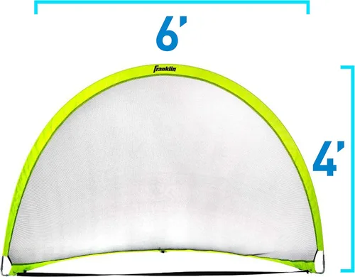 Miniatura 2 de Franklin Sports Portería de fútbol con forma de cúpula emergente - Portería de fútbol para interior o exterior - Portería se pliega