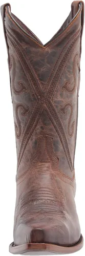 Miniatura 2 de Soto Boots Botas vaqueras de cuero Cheyenne para mujer, botas vaqueras de cuero genuino, botas de vaquero hechas a mano para mujer M50041