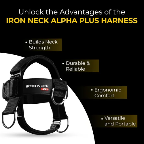 Miniatura 7 de Iron Neck , Versatile Neck Exerciser, Strengthener and Trainer with Adjustable Head and Chin Strap, Portable Head Harness for Weight Lifting, Home