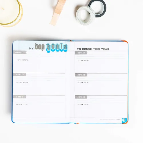 Miniatura 8 de Knock Knock Crush Those Goals - Agenda sin fecha y agenda semanal