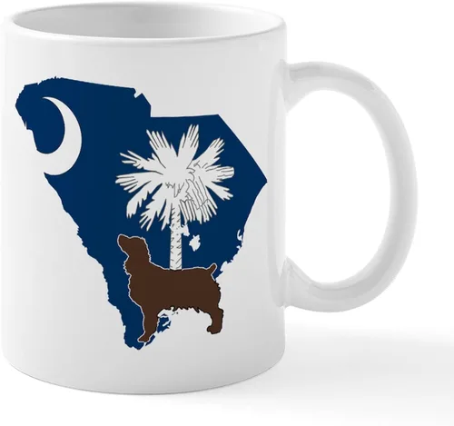 Miniatura 13 de CafePress Taza de café de cerámica de 11 oz (11.0 fl oz) de la bandera de Carolina del Sur Taza con la bandera de Carolina del Sur