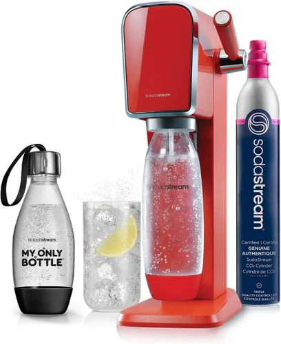 Miniatura 19 de SodaStream - Máquina de agua con gas ART PAQUETE DE VALOR Sistema de CO2 CQC Incluye 2 cilindros de CO2, 2 botellas de 32 onzas líquidas aptas