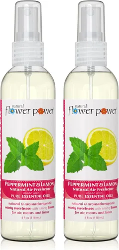 Miniatura 25 de Ambientador en aerosol Natural Flower Power - Eliminador de olores con aceites esenciales - Para el hogar, el auto y la tela - Sin crueldad y vegano