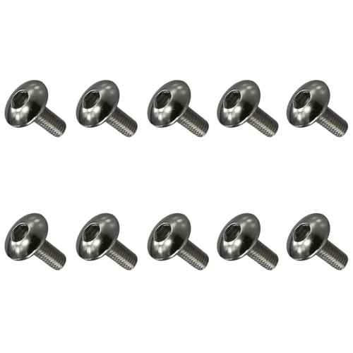 Miniatura 3 de PRO BAT Guardabarros de cuerpo de plástico M6 Kit de arandela y tuerca de 0.236 in/0.23 pulgadas para 50cc 70cc 90cc 110cc 125cc 150cc 200cc 250cc
