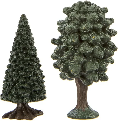 Miniatura 2 de Safari Ltd. Trees TOOB - Figuras de pino, olmo, enebro, rompecabezas de mono, topiario, enaguas, álamo, dos arces - Figuras de juguete educativo