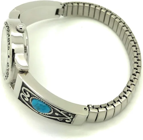 Miniatura 6 de Varsales Reloj de moda con banda elástica elástica Western Stones para mujer