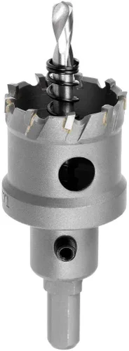 Miniatura 16 de Sierra de agujero TCT de 0.551 in, 9/16 pulgadas de diámetro de corte de carburo de tungsteno, abridor de agujeros con punta de carburo