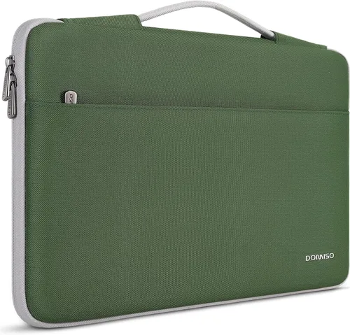 Miniatura 11 de DOMISO - Funda protectora para portátil de 17 pulgadas con asa, compatible con HP Dell ASUS Lenovo Chromebook de 17-17.3 pulgadas, bolsa para Rosa