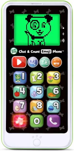 Miniatura 2 de LeapFrog Teléfono Emoji Chat y Cuenta, Verde