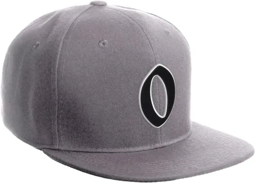 Miniatura 711 de Daxton Gorra clásica con visera de billete plano con letras del alfabeto inglés antiguo de la A a la Z