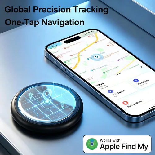 Miniatura 5 de Rastreador GPS para vehículos sin suscripción, dispositivo de seguimiento oculto para vehículos, mini etiqueta de seguimiento de automóvil funciona