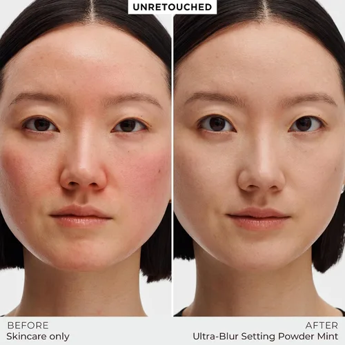 Miniatura 2 de Laura Mercier Polvo fijador translúcido suelto sin talco, ultra difuminado, desgaste hidratante de 16 horas, acabado natural, infusión de ácido