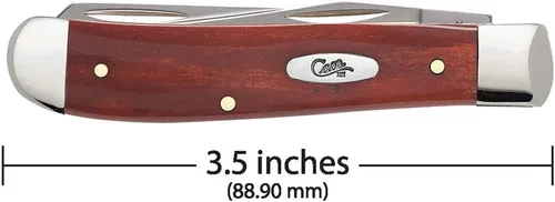 Miniatura 2 de Case XX WR - Navaja de bolsillo Mini Trapper de hueso ámbar, artículo #013 - (6207 SS) - Longitud cerrada: 3 1/2 pulgadas