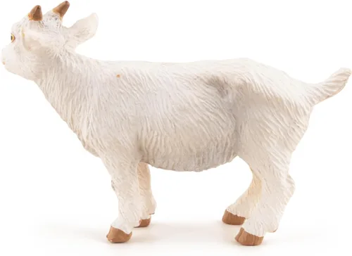 Miniatura 4 de Papo - Figura realista de cabra blanca - A partir de 3 años - Colección Farm Life - Animales educativos de granja - Juguete de idea de regalo