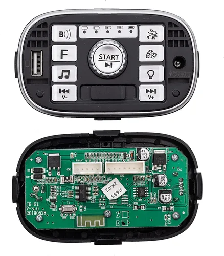 Miniatura 3 de Vehículo eléctrico para niños de 12 V 303 Fuente de alimentación Interruptor de control central Conexión Bluetooth multifunción Pantalla de potencia