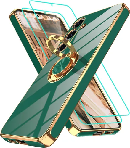 Miniatura 46 de Gritup Funda para Samsung Galaxy A14 5G: Funda Samsung A14 con 2 Protectores de Pantalla, Soporte de Anillo con Rotación 360°, Soporte Magnético