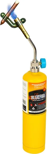 Miniatura 7 de BLUEFIRE Cabeza de Antorcha de Gas de Lápiz de Latón Sólido Profesional con Boquilla de Llama Kit de Mejora Todo en Uno con Paquete de Propósito