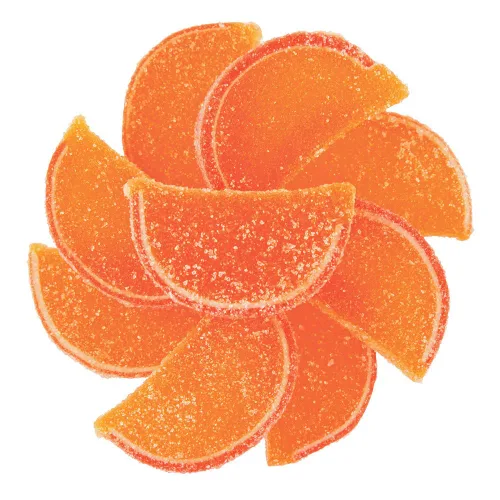 Miniatura 29 de NY Spice Shop Caramelo de rebanadas de fruta de sandía – 1 libra de sabor dulce masticable de gelatina de frutas de caramelo – Gomitas de frutas