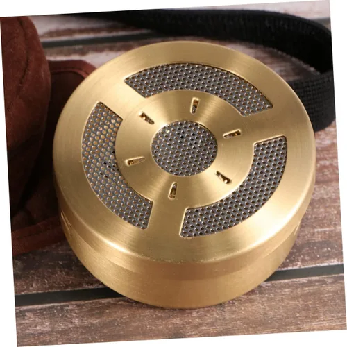 Miniatura 3 de PartyKindom Caja de moxa de cobre sin humo portátil para moxibustión terapia diseño de ventilación para uso doméstico y compacto para ir Wellness