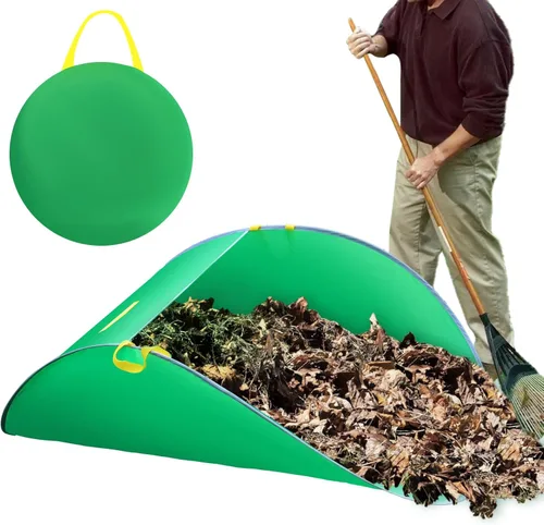 UQM Recolector de hojas, bolsas emergentes portátiles para hojas, herramientas plegables para recoger hojas, número de patente D1005635, bolsas