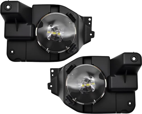 Miniatura 24 de Luces antiniebla LED y DRL para compatibles con Dodge Dakota 1997 1998 1999 2000/Dodge Durango 1998-2000, un par de luces antiniebla delanteras