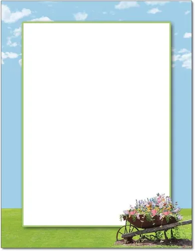 Miniatura 6 de Victorian Garden - Papel para impresora láser y inyección de tinta con membrete (100 hojas)
