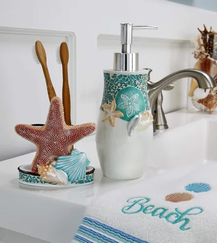 Miniatura 4 de SKL Home by Saturday Knight Ltd. - Porta cepillo de dientes South Seas, multicolor