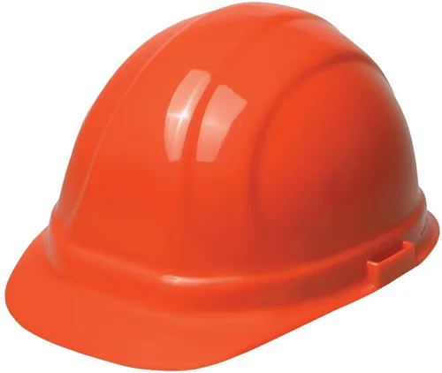 ERB 19133 Omega II - Casco duro estilo gorra con cierre deslizante, color naranja, mediano